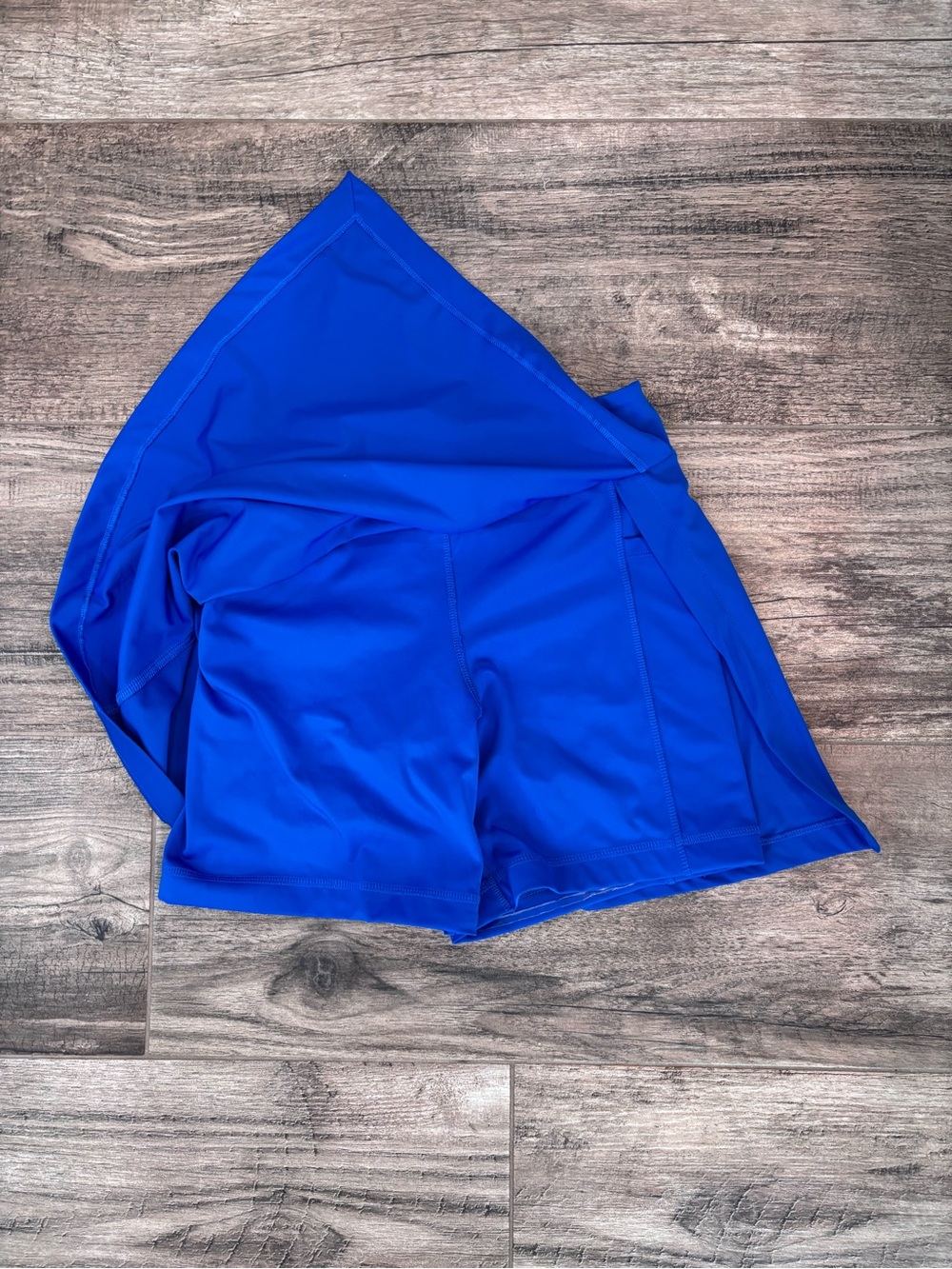 Disney Royal Blue Mini Skort with Character Patch kids sz:M preowned 183# - Picture 2 of 10